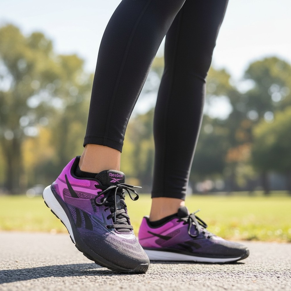 Reebok Nano X1 Womens Training Shoes Purple Black Gym Sneakers Size 9 NWOT Box